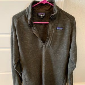 Patagonia 1/4 zip fleece jacket